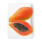 Halved papaya magneet (Verticaal)