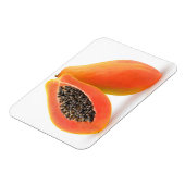 Halved papaya magneet (Linkerzijde)