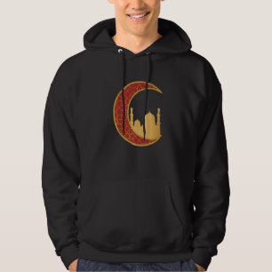 Halvemaan Islam Symbool Cool Islamitisch Moslim Te Hoodie