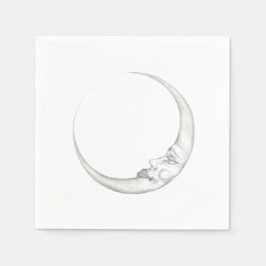 Halvemaan Papieren Servet