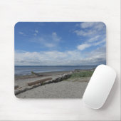 Halvemaanstrand bij White Rock Muismat (Met muis)