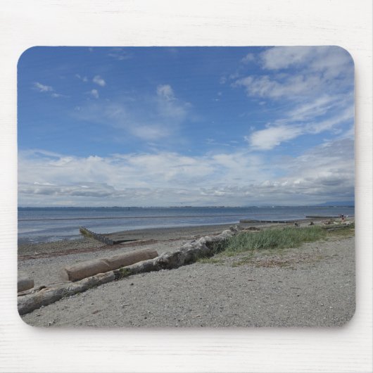 Halvemaanstrand bij White Rock Muismat (Voorkant)