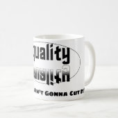 Halverwege blijft het de koffie-Mok. Koffiemok (Voorkant rechts)