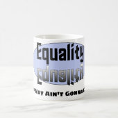 Halverwege blijft het de koffie-Mok. Koffiemok (Center)