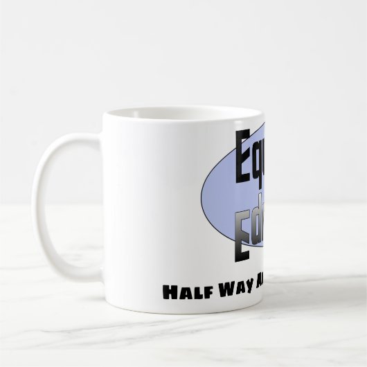 Halverwege blijft het de koffie-Mok. Koffiemok (Links)