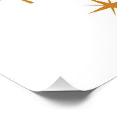 Halverwege de eeuw Atomic Martini Art Print Perfect Poster (Hoek)