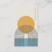 Halverwege de eeuw minimale boog II Visitekaartje (Voorkant)