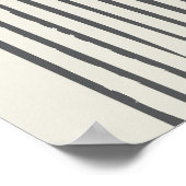 Halverwege de eeuw minimale boog met cirkel poster (Hoek)