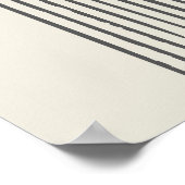 Halverwege de eeuw minimale boogbalans poster (Hoek)