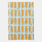 Halverwege de eeuw moderne atoomblokken Aqua, Sina Theedoek (Verticaal)