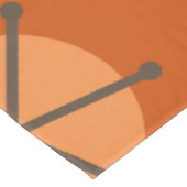 Halverwege de eeuw moderne sterrenbeelden verbrand tafelkleed (Gekanteld)