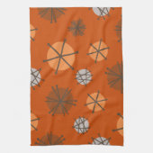 Halverwege de eeuw moderne sterrenbeelden verbrand theedoek (Verticaal)