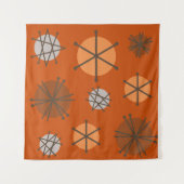 Halverwege de eeuw moderne sterrenbeelden verbrand wandkleed (Voorkant)