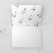 Halverwege de herfst Harvest Moon Lantern Festival Kaart (Binnen)