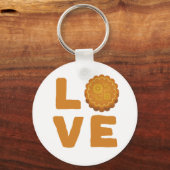 Halverwege de herfst Harvest Moon Lantern Festival Sleutelhanger (Voorkant)