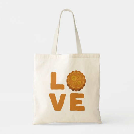 Halverwege de herfst Harvest Moon Lantern Festival Tote Bag (Achterkant)