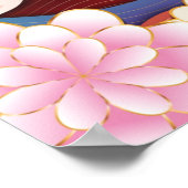 Halverwege de herfst van de lantaarns van het fest poster (Hoek)