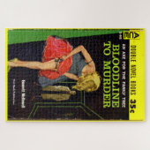 Halverwege de jaren 50: Bloedlijn naar Murder pulp Legpuzzel (Horizontaal)