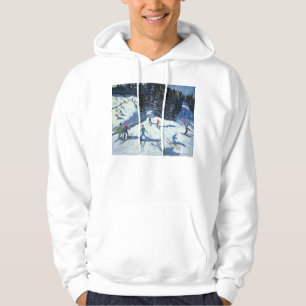 Halverwege de ochtend op de Piste 2004 Hoodie