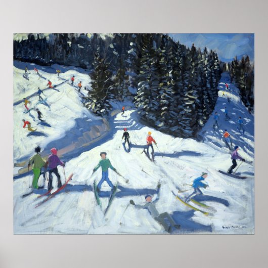 Halverwege de ochtend op de Piste 2004 Poster (Voorkant)