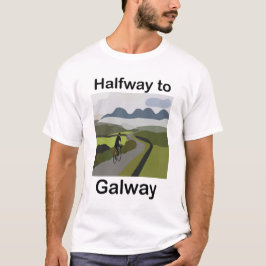 Halverwege naar Galway Roadtrip Reizen T-shirt