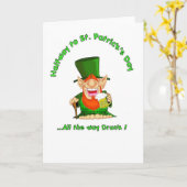 Halverwege St Patrick's Day Kaart (Gele Bloem)