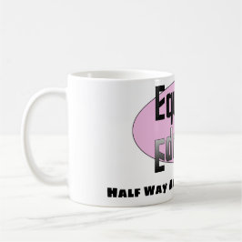 Halverwege zal het niet doorknippen koffiemok