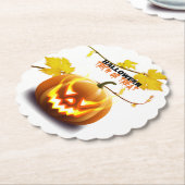 halween kartonnen onderzetters (Gekanteld)