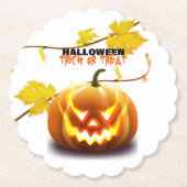 halween kartonnen onderzetters (Voorkant)