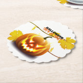 halween kartonnen onderzetters (Gekanteld)