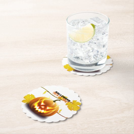 halween kartonnen onderzetters (Insitu)