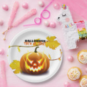 halween papieren bordje (Feest)