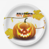 halween papieren bordje (Voorkant)