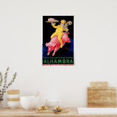Ham Alhambra Food and Art Poster (Keuken)