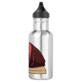 Ham cartoon illustratie  waterfles  (Rechts)