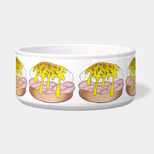 Ham Eggs Benedict Breakfast Brunch Food Foodie Voerbakje