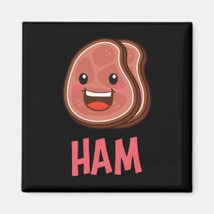 Ham en kaas bijpassende paar Halloween beste vuur Magneet