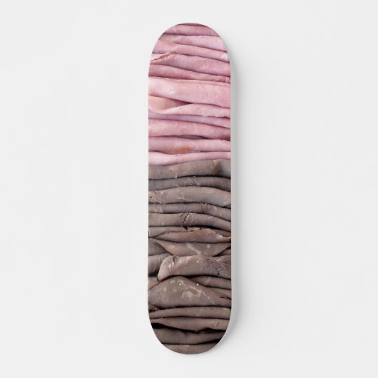 Ham en rundvlees persoonlijk skateboard (Voorkant)