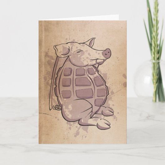 Ham-granaat Kaart (Voorkant)