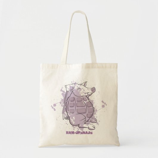 Ham-Grenade Tote Bag (Voorkant)
