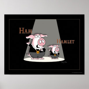 HAM/HAMLET poster van Sandra Boynton