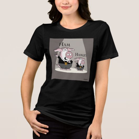 Ham/Hamlet Tri-Blend Shirt (Voorkant)