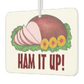 HAM HET OP! Holiday Ham Birthday Paaskerst Luchtverfrisser (Links)