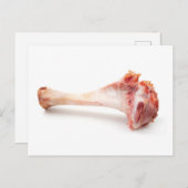 Ham hock briefkaart (Voorkant / Achterkant)