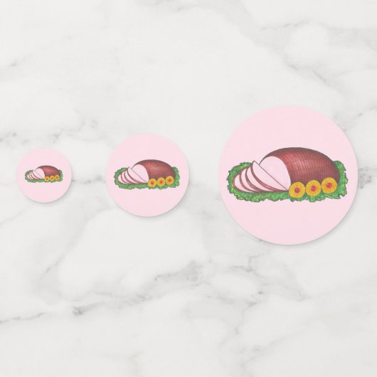 HAM IT UP-kerstfeest-feestdag-eten Confetti (Voorkanten)