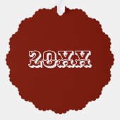 Ham it Up Pink Glazed Paaskerfeestdag Ornament Kaart (Achterkant)