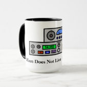 Ham leeft niet door de Mok van Rig alleen (Voorkant links)