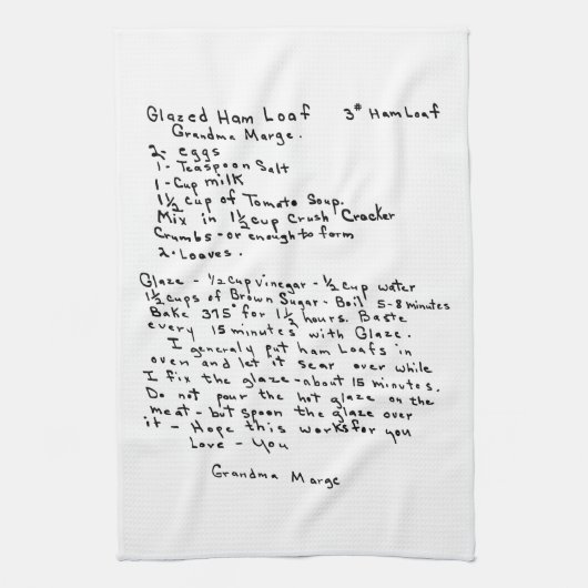Ham Loaf Recipe Theedoek (Verticaal)