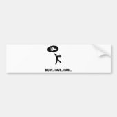 Ham Lover Bumpersticker (Voorkant)