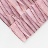 Ham Lunch Vlees Fleece Deken (Hoek)
